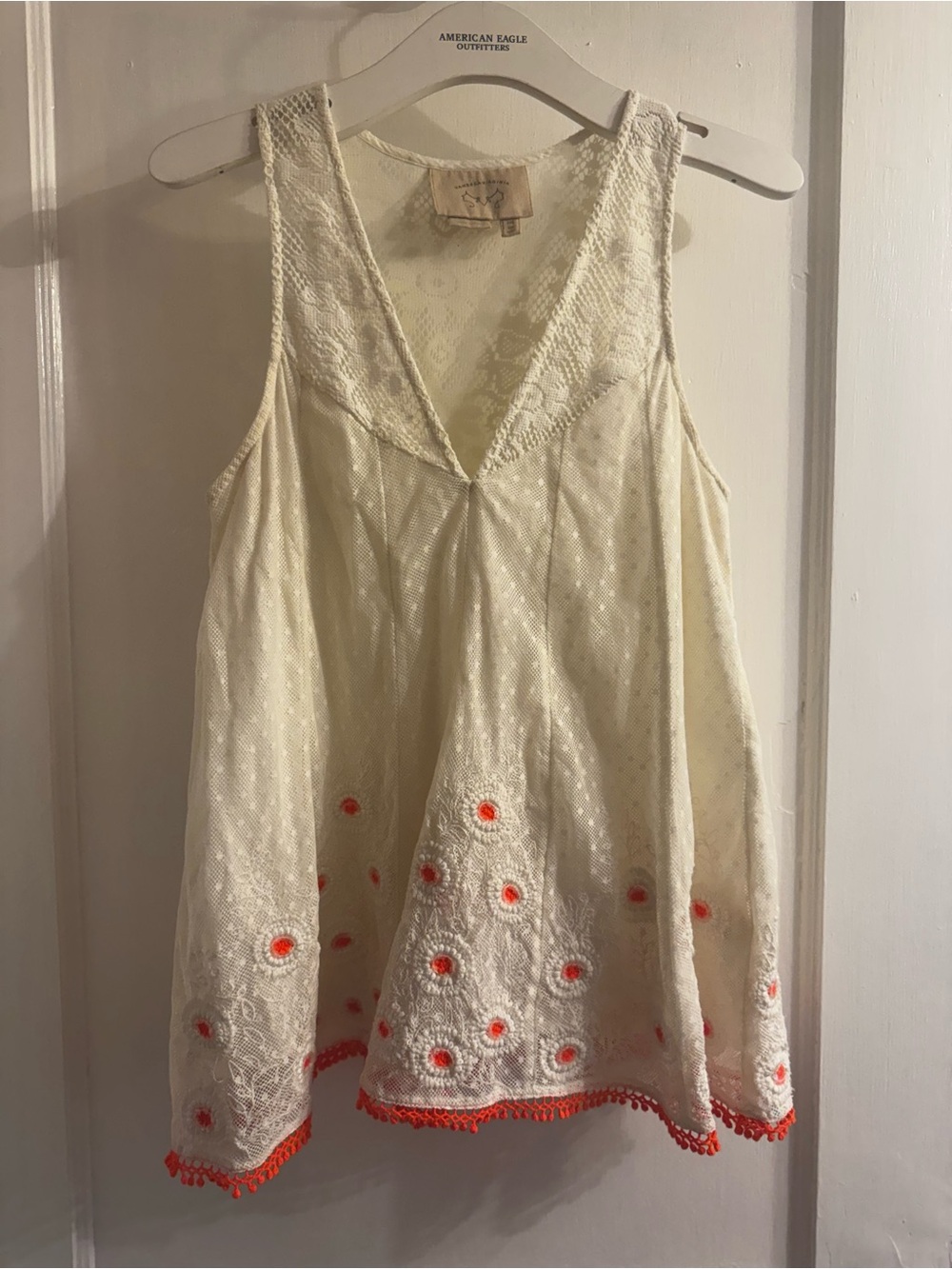 Boho sleeveless women’s top